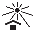 Mantener al abrigo de la luz solar