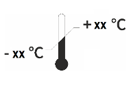 Rango de temperatura de las condiciones de almacenamiento